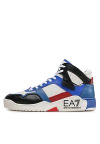 EA7 Emporio Armani Sneakersy X8Z039 XK331 S494 Kolorowy. Materiał: skóra. Wzór: kolorowy #6