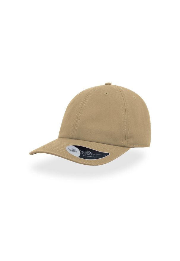 ATLANTIS - 6panelowa Czapka Dad Hat Unstructured. Kolor: zielony