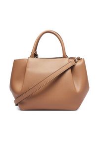 Guess Torebka Amorette HWBG78 98060 Beżowy ciemny. Kolor: beżowy. Materiał: skórzane #3