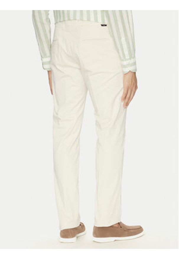Marciano Guess Spodnie materiałowe 5GHB26 2322Z Écru Regular Fit. Materiał: bawełna