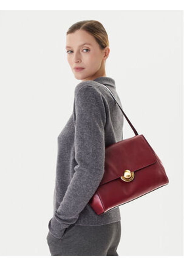 Furla Torebka WB01862 BX4185 IT 0053S Bordowy. Kolor: czerwony. Materiał: skórzane