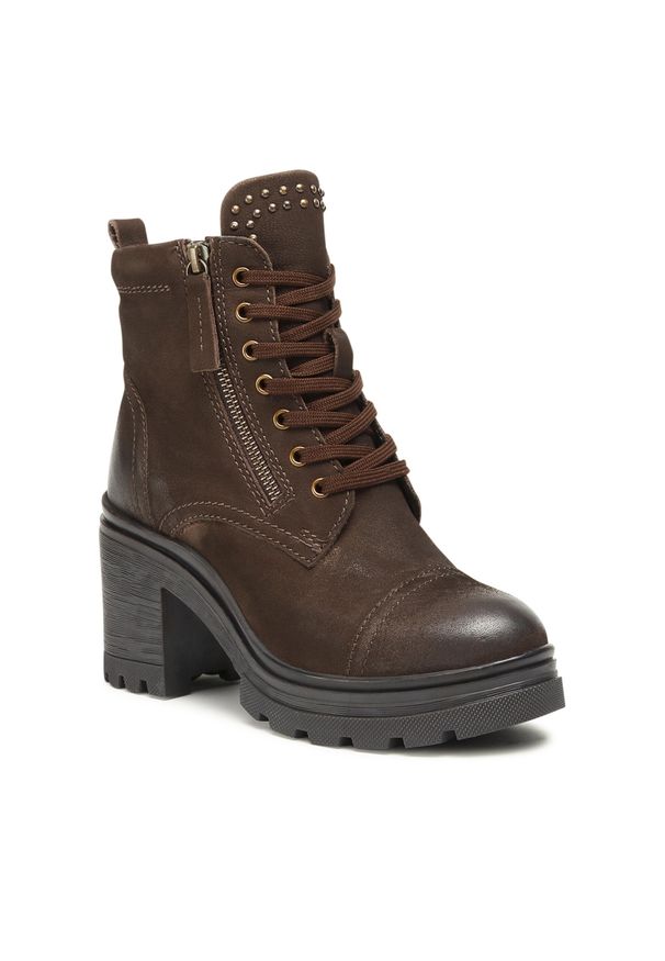 Botki Lasocki WI16-24474-02 Brown. Kolor: brązowy. Materiał: skóra, nubuk
