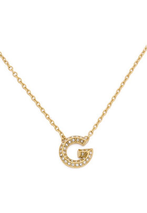 Guess Naszyjnik JUBN05 441JW Złoty. Materiał: metalowe. Kolor: złoty