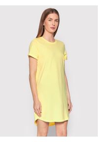 only - ONLY Sukienka codzienna May 15257475 Żółty Regular Fit. Okazja: na co dzień. Kolor: żółty. Materiał: bawełna. Typ sukienki: proste. Styl: casual #1