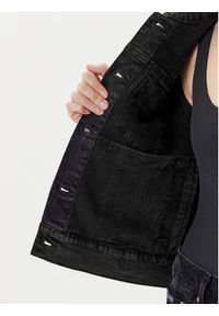 DKNY Kurtka jeansowa P5GCYC72 Szary Regular Fit. Kolor: szary. Materiał: bawełna #6