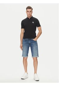 Karl Lagerfeld - KARL LAGERFELD Szorty jeansowe 265820 552832 Granatowy Regular Fit. Kolor: niebieski. Materiał: bawełna