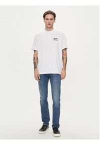 BOSS - Boss T-Shirt Te_Records 50515553 Biały Relaxed Fit. Kolor: biały. Materiał: bawełna