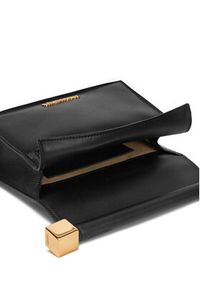 JACQUEMUS Torebka La Petite Pochette Rond C 24E241BA392-3171 Czarny. Kolor: czarny. Materiał: skórzane #5