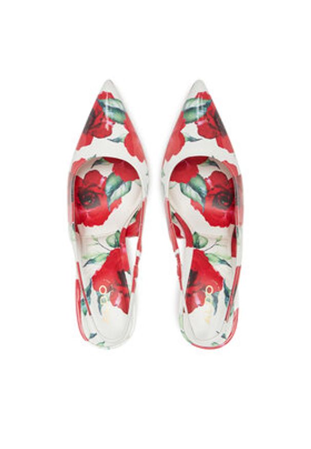 Aldo Sandały Love Bloom 13922112 Kolorowy. Materiał: skóra. Wzór: kolorowy