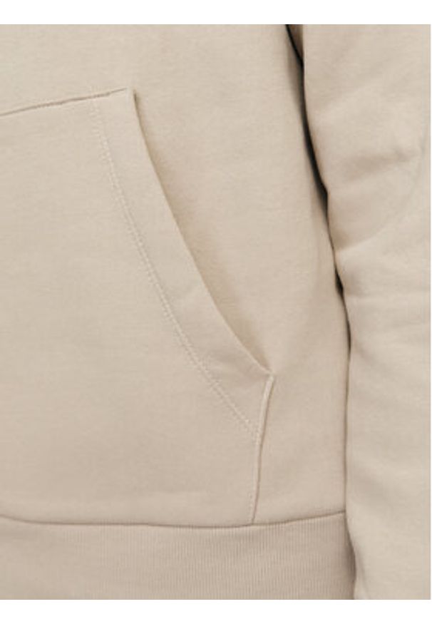 Jack & Jones Bluza Corp Logo 12152840 Beżowy Standard Fit. Kolor: beżowy. Materiał: syntetyk, bawełna