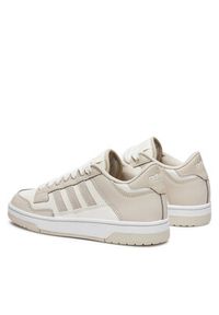 Adidas - adidas Sneakersy Rapid Court Low JP5252 Beżowy. Kolor: beżowy. Materiał: skóra #4