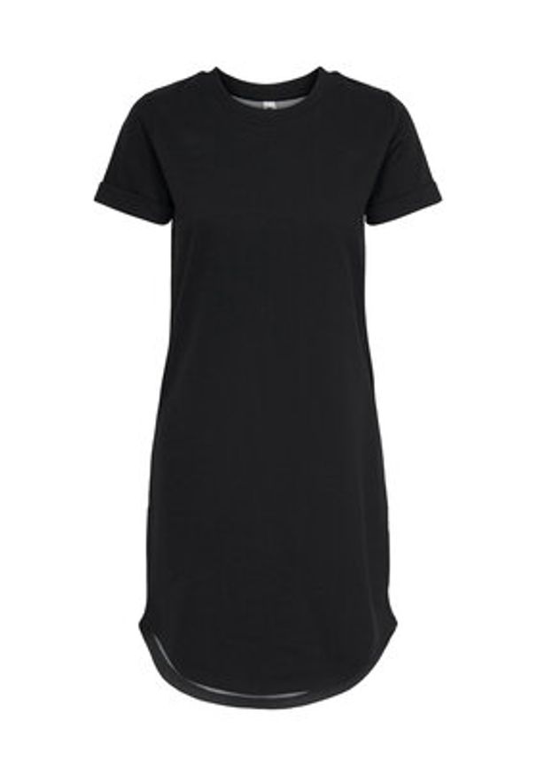 JDY Sukienka codzienna Ivy 15174793 Czarny Regular Fit. Okazja: na co dzień. Kolor: czarny. Materiał: bawełna, syntetyk. Typ sukienki: proste. Styl: casual
