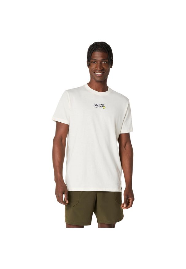Koszulka Asics Game Graphic. Kolor: biały, wielokolorowy. Sport: tenis