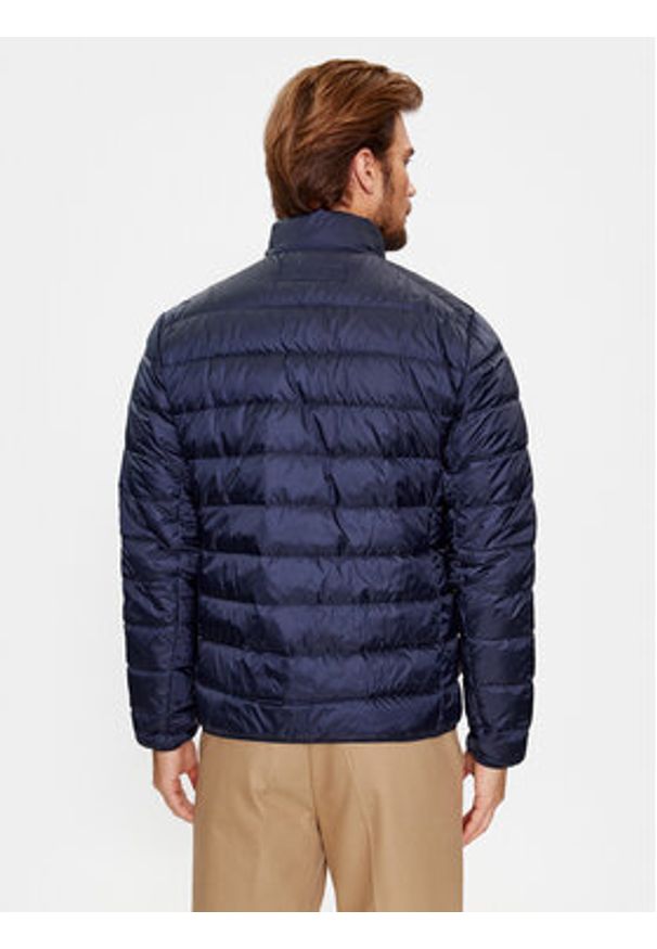 GANT - Gant Kurtka puchowa Light Down Jacket 7006298 Granatowy Regular Fit. Kolor: niebieski. Materiał: syntetyk