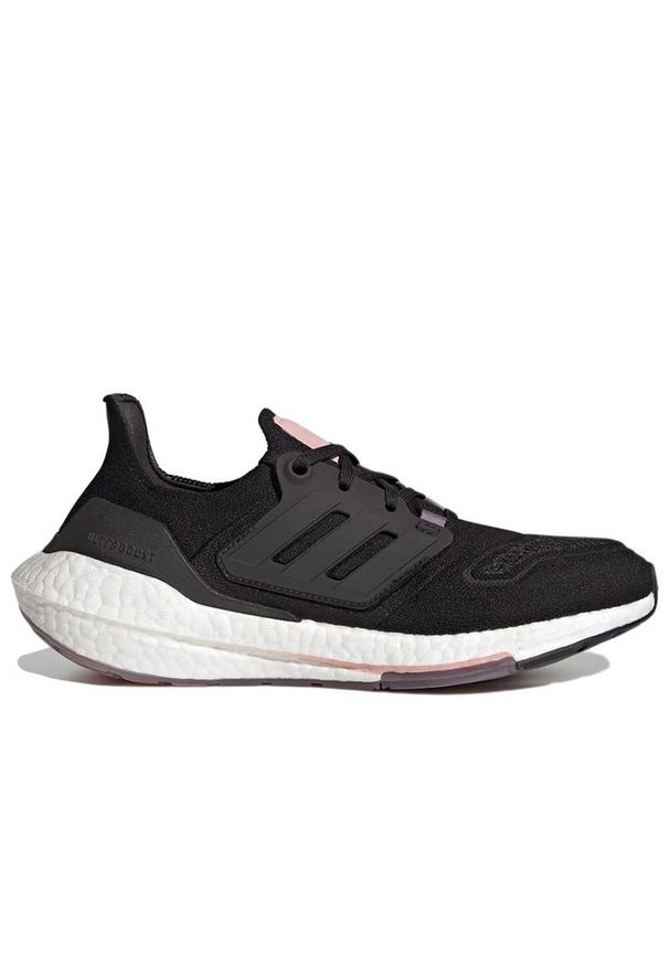 Adidas - Buty adidas Ultraboost 22 H01168 - czarne. Kolor: czarny. Materiał: poliester, materiał, guma. Szerokość cholewki: normalna. Sport: fitness