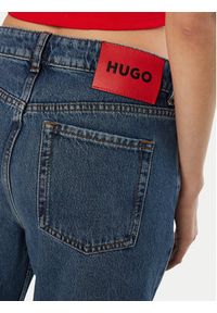 Hugo - HUGO Jeansy Gilissi 50524883 Niebieski Straight Leg. Kolor: niebieski