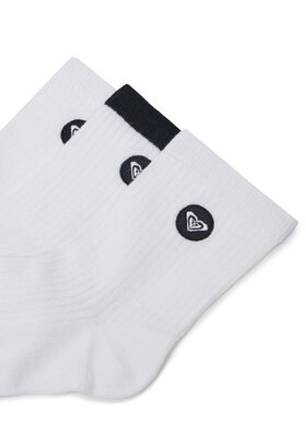 Roxy Skarpety AS_ROXY_02Z_SS25 (3-PACK) Biały. Kolor: biały. Materiał: bawełna, materiał