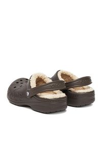 Crocs Klapki C-BAYA LINED CLOG 205969-206 Brązowy. Kolor: brązowy #5