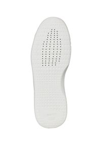 Geox - Buty skórzane. Nosek buta: okrągły. Zapięcie: sznurówki. Kolor: biały. Materiał: skóra. Szerokość cholewki: normalna #7