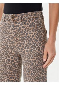 Guess Jeansy W5YA1A WHFP2 Brązowy Wide Leg. Kolor: brązowy #5