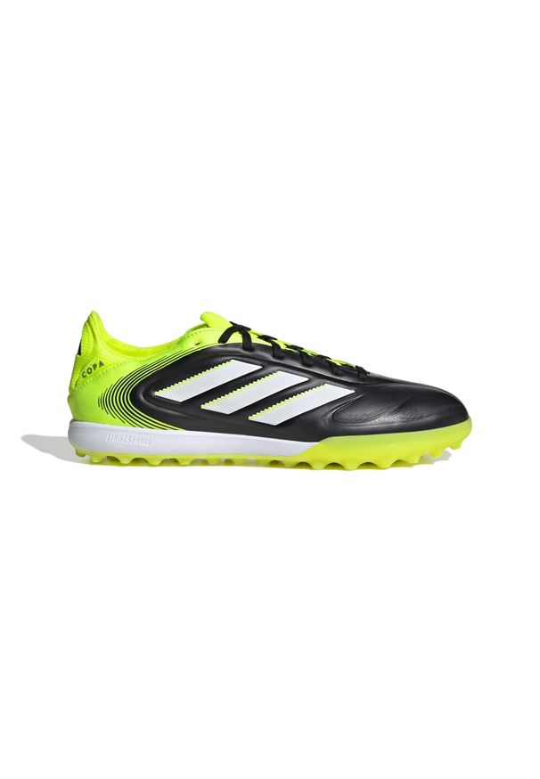 Adidas - Buty piłkarskie adidas Copa Pure III Pro TF. Kolor: zielony, czarny, wielokolorowy. Sport: piłka nożna