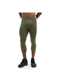 SIROKO - Męskie treningowe legginsy rybaczki Fitness Siroko Bardsley. Kolor: zielony. Materiał: materiał. Sport: fitness #1