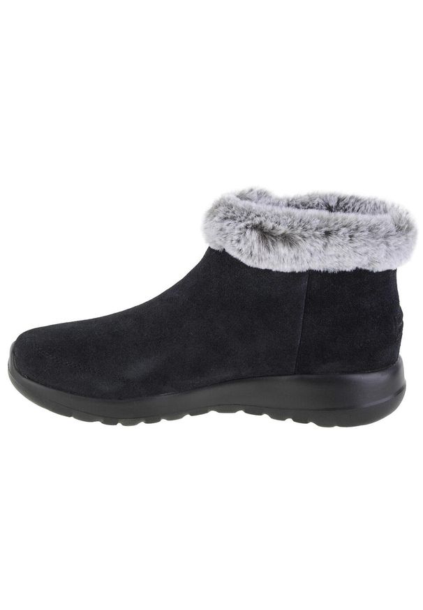 skechers - Buty zimowe damskie, Skechers On The Go Joy - First Glance. Kolor: czarny. Sezon: zima. Styl: sportowy