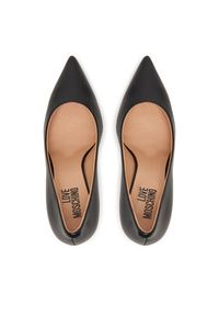 Love Moschino - LOVE MOSCHINO Szpilki JA10459G1PIA0000 Czarny. Kolor: czarny. Materiał: skóra. Obcas: na szpilce #4