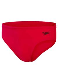 Stroje Kąpielowe Speedo Logo 6,5Cm Krótkie Dzieci. Kolor: czerwony. Materiał: nylon, elastan. Długość: krótkie