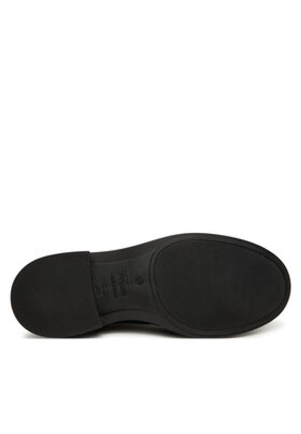 Pollini Oxfordy SA10263G0NTC0000 Czarny. Kolor: czarny. Materiał: skóra