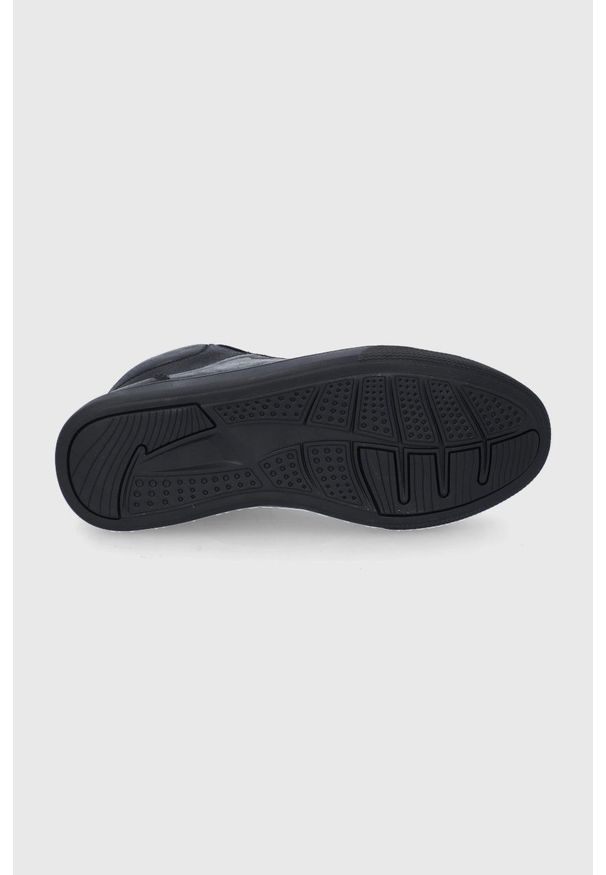 Lee Cooper - Buty skórzane. Nosek buta: okrągły. Zapięcie: sznurówki. Kolor: czarny. Materiał: skóra. Obcas: na obcasie. Wysokość obcasa: niski