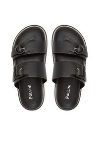Pollini Klapki SA28172C0MTCS000 Czarny. Kolor: czarny. Materiał: skóra #5