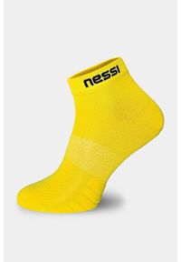 NESSI SPORTSWEAR - Bezszwowe skarpety oddychające Nessi Sportswear. Kolor: żółty. Sport: bieganie #2