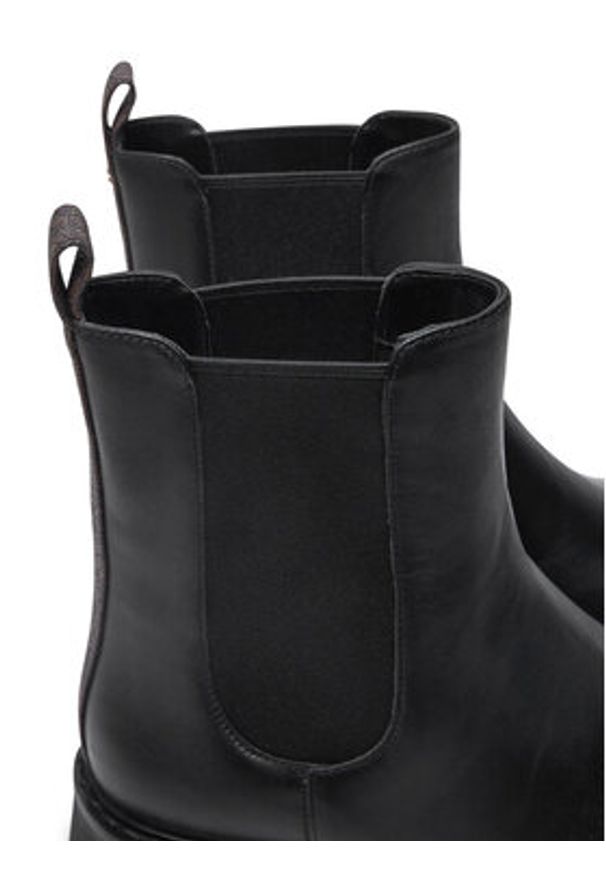 MICHAEL Michael Kors Sztyblety 40F4ASFE6L Czarny. Kolor: czarny. Materiał: skóra