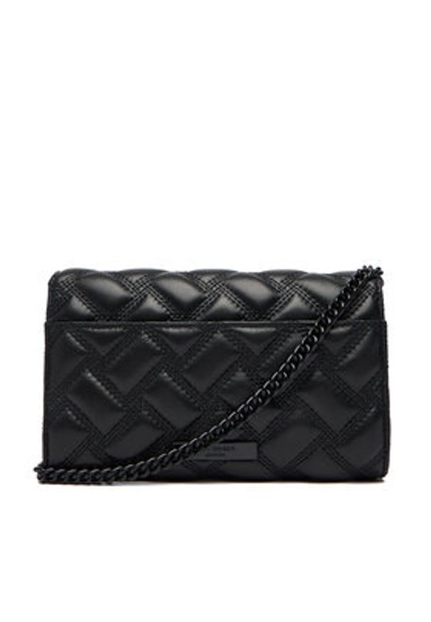 Kurt Geiger Torebka Kensington Chain 648400109 Czarny. Kolor: czarny. Materiał: skórzane