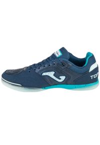 Joma - Buty halowe do piłki nożnej męskie, Top Flex 25 TOPS IN. Kolor: biały, wielokolorowy, niebieski