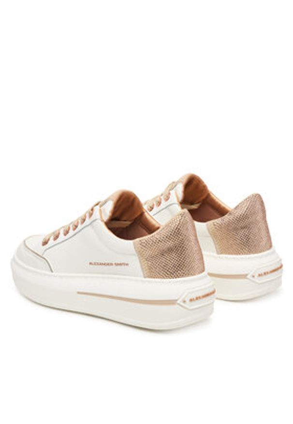 Alexander Smith Sneakersy Lancaster ASBDLSW 1869 Biały. Kolor: biały. Materiał: skóra