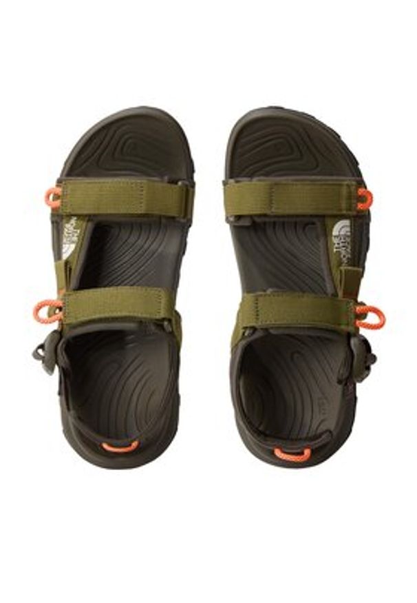 The North Face Sandały M Explore Camp Sandal NF0A8A8XV2I1 Khaki. Kolor: brązowy. Materiał: materiał