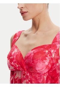 Fracomina Top FR25ST2024W775U6 Różowy Slim Fit. Kolor: różowy. Materiał: syntetyk #3