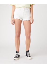 Wrangler - DAMSKIE SZORTY WRANGLER FESTIVAL SHORT WHITE SAND W26F-HQ-29X