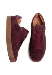 Gino Rossi Sneakersy MI07-A973-A802-06 Bordowy. Kolor: czerwony. Materiał: skóra, zamsz #6