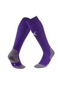 Skarpetki Puma Liga Core. Kolor: biały, wielokolorowy, fioletowy. Materiał: materiał. Sport: piłka nożna