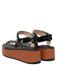 Liu Jo Sandały Flo 05 SA6151 EX226 Czarny. Kolor: czarny. Materiał: skóra #3