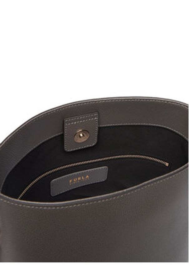 Furla Torebka Roxie S WB01875 ARE000 CN 4283S Szary. Kolor: szary. Materiał: skórzane