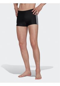 Adidas - adidas Szorty kąpielowe Classic 3-Stripes Swim Boxers HT2073 Czarny Regular Fit. Kolor: czarny. Materiał: syntetyk #1