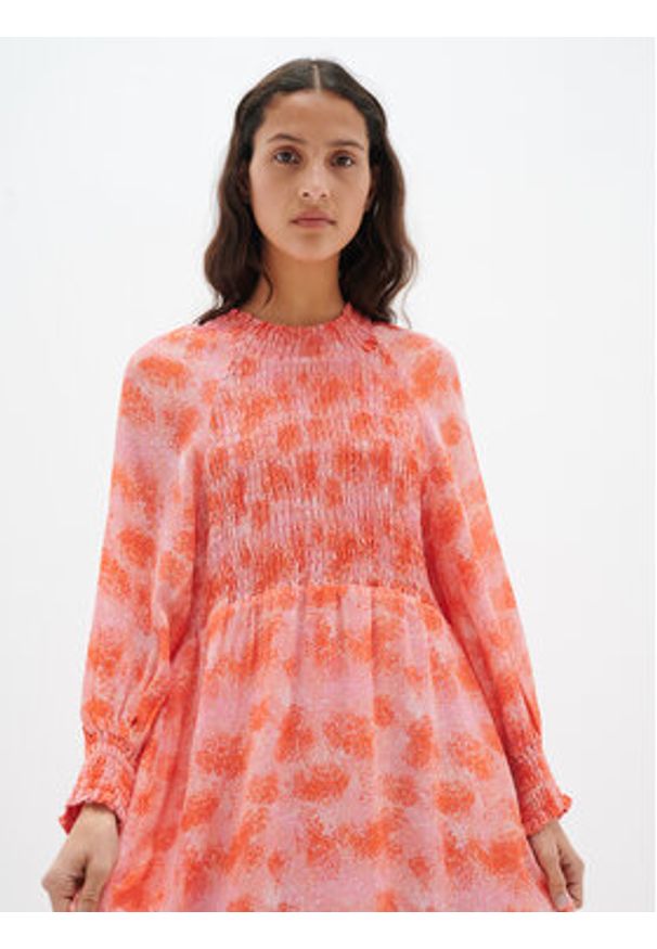 InWear Sukienka codzienna Davila 30108148 Koralowy Feminine Fit. Okazja: na co dzień. Kolor: pomarańczowy. Materiał: wiskoza. Typ sukienki: proste. Styl: casual
