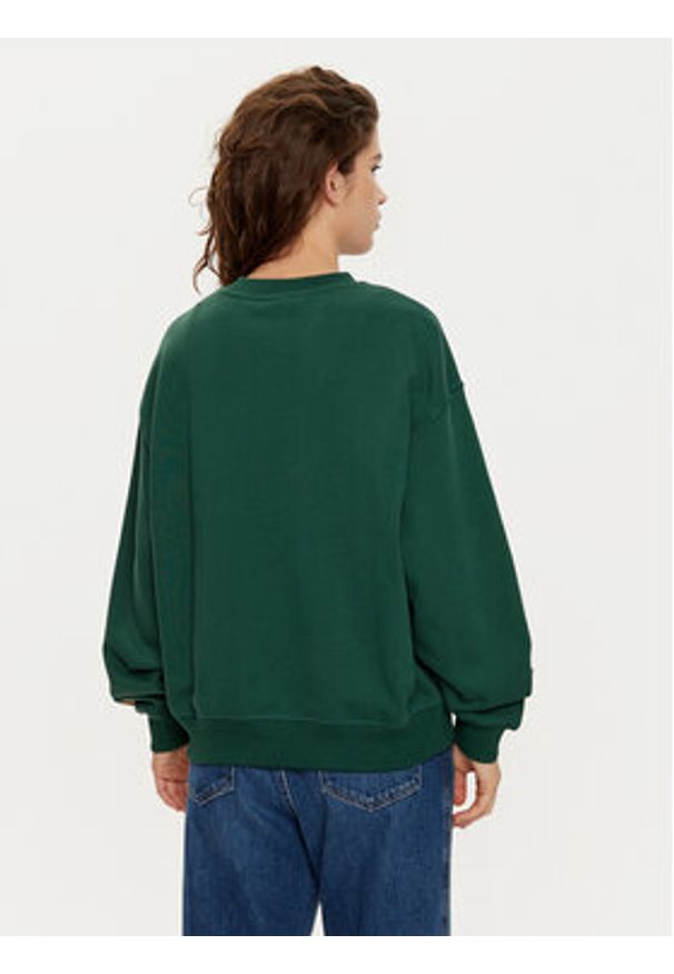 New Balance Bluza WT43553 Zielony Oversize. Kolor: zielony. Materiał: bawełna