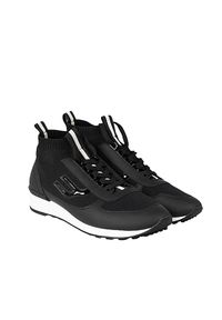 Bally Sneakersy "Gabryo-T" | 6228451 | Gabryo-T | Mężczyzna | Czarny. Wysokość cholewki: za kostkę. Zapięcie: bez zapięcia. Kolor: czarny. Materiał: tkanina, skóra #1