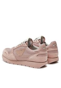 Emporio Armani Sneakersy X3X058 XN730 01793 Różowy. Kolor: różowy. Materiał: materiał #5