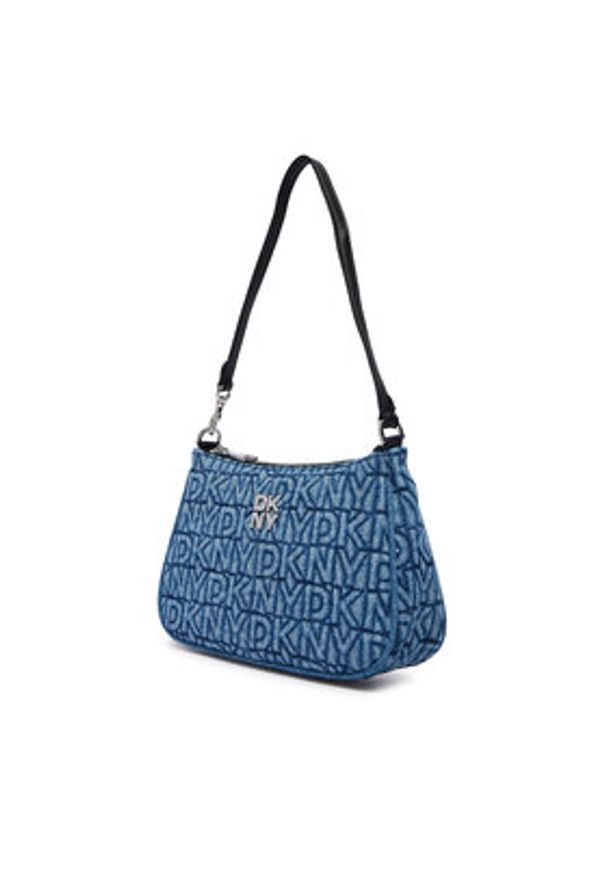 DKNY Torebka Jenny R613KJ16 Niebieski. Kolor: niebieski